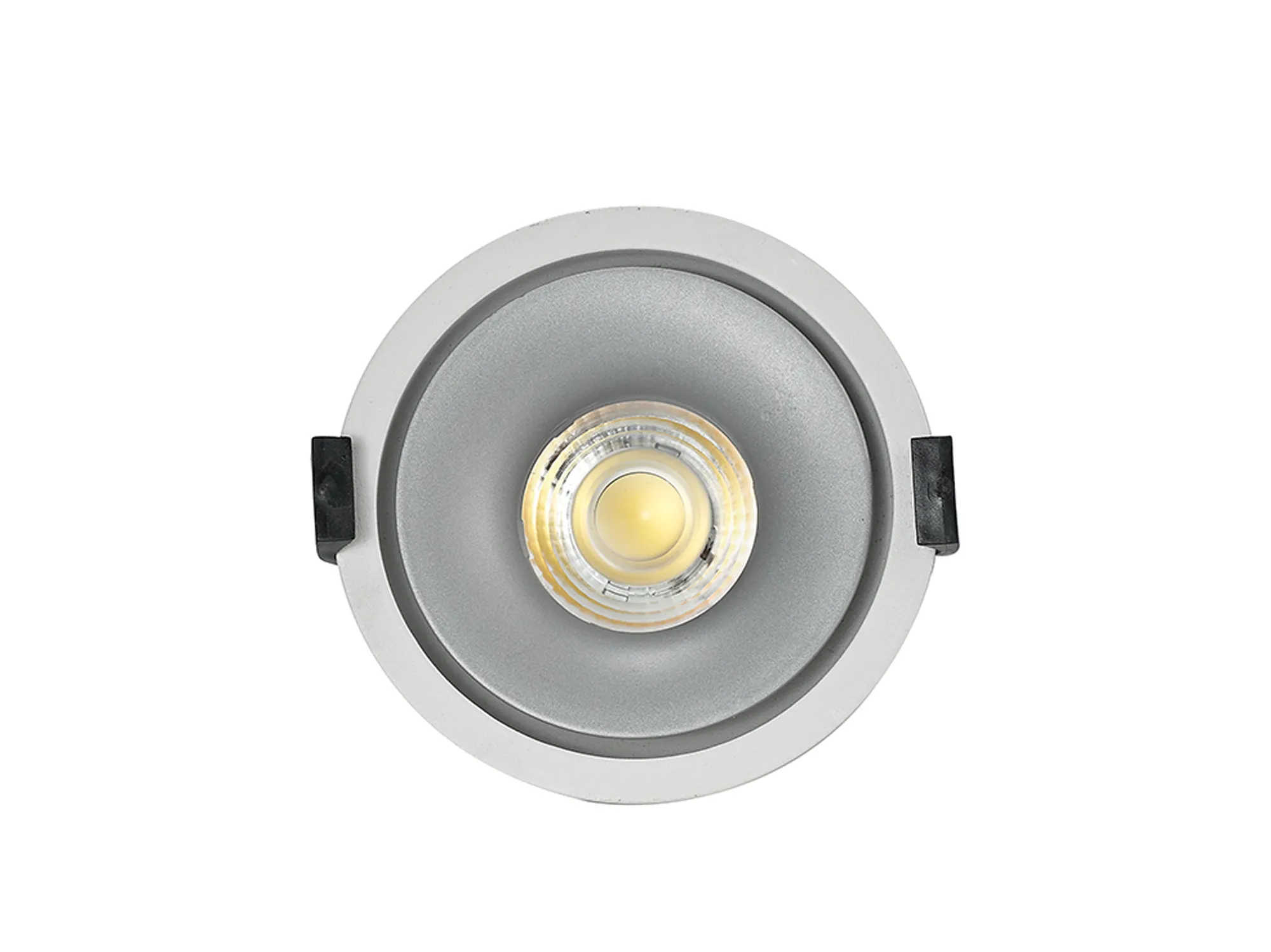 Bolor 9 Tridonic Powered 9W 3000K 840lm 24° CRI>90 LED Engine White/Silver Fixed Recessed Spotlight, IP20 DM202038  Dlux Bolor 9